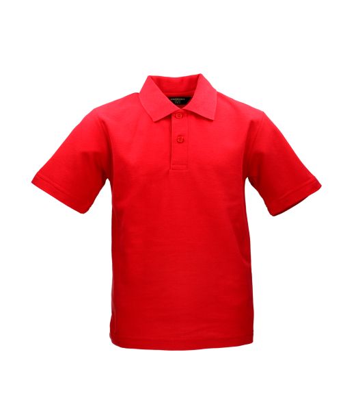 House PE Polo Shirt - Robins - Red
