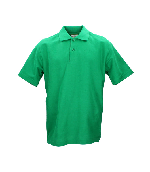 House PE Polo Shirt - Woodpeckers - Green